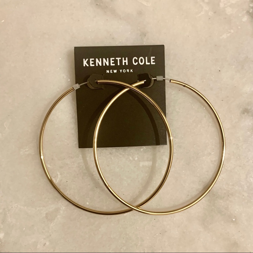 Kenneth Cole Gold Hoops